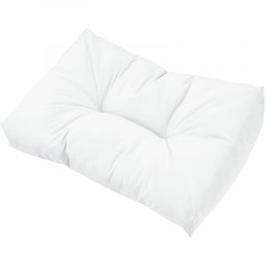 Coussin de dossier pour canapé palette Comfy In/Outdoor Blanc [en.casa]