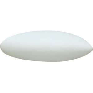 Galet solaire lumineux - Luna - Blanc - 64x39x21 cm - LED intégrée - Décoration jardin