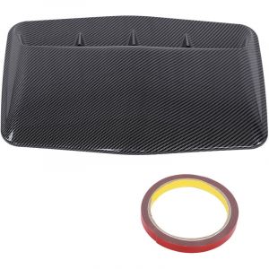 Jeffergarden Capot de Voiture Prise D'air de Voiture Couverture D&eacute;corative D'&eacute;vent D'a&eacute;ration D'ABS de Capot de Capot de Capot de Voiture avec la