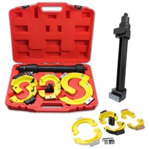 SWANEW Compresseur de ressorts Tendeur de jambe de suspension pour MC Pherson Tendeur de jambe de suspension universel 1050 kg