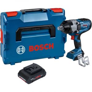 Bosch gds 18V-1600 hc Professional Visseuse à choc sans fil 18 v 1600 Nm 3/4'' biturbo Brushless + 1x batterie ProCORE 4,0 Ah + L-Boxx - sans chargeur