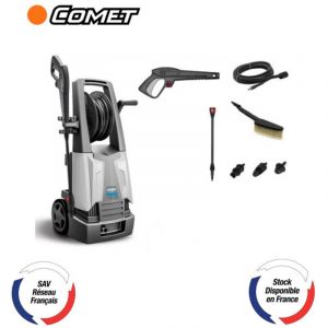COMET KRM 1100 Extra - Nettoyeur haute pression 125 bars - Eau froide - R&eacute;f. 9063000200 - Pompe aluminium - 230 V - D&eacute;bit 420 L/h - Tuyau 8 m
