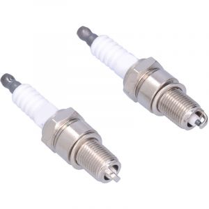 SJLERST 2 Pi&egrave;ces Bougie d'allumage Universal, Bougie D'allumage de Remplacement F6RTC pour MTD 951-10292 751-10292 Moteur de Torche 131-039 Tondeuse