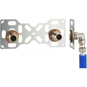 Double Sortie Cloison M&acirc;le &Agrave; Compression Pour Tube Multicouche,Diam.16Mm 20X27Mm