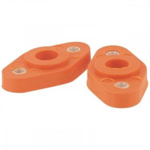 Coussinets de rechange (lot de 2) pour machine &agrave; cr&eacute;pir Le Moustic&reg; &ndash; Caoutchouc r&eacute;sistant &ndash; Poids 12 g &ndash; Accessoire professionnel