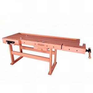 Holzprofi - Etabli de menuisier pro h&ecirc;tre massif l. 2000 x Ht. 870 mm - ET1900P