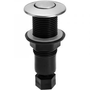 Bouton Poussoir Pneumatique en Acier Inoxydable Bouton Poussoir D'air Bouton Poussoir en Acier Inoxydable pour Machine D'&eacute;limination des D&eacute;chets