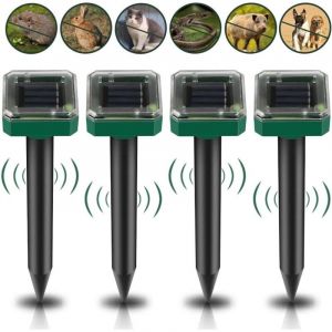 R&eacute;pulsif solaire contre les taupes : r&eacute;pulsif solaire, &eacute;tanche IP65, r&eacute;pulsif contre les campagnols solaire, r&eacute;pulsif &agrave; ultrasons