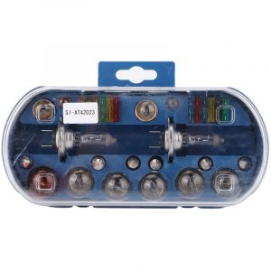 30pcs ampoule de voiture kit d'ampoules de rechange kit d'ampoules de voiture, H7 12V 55W auto ampoule d'urgence de voiture + kit de fusible pi&egrave;ces