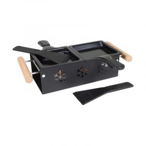 Appareil &agrave; Raclette Duo 'Bougie' 32cm Noir
