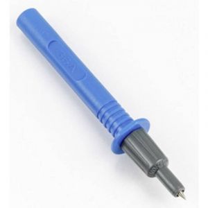 Fiche banane Ht Instruments 404-IECB banane femelle, femelle 4 mm, enfichable 4 mm cat iii 1000 v, cat iv 600 v bleu 1