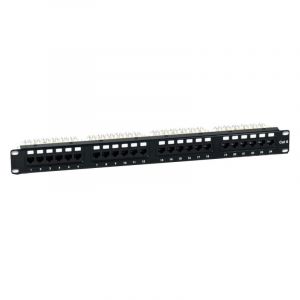 Item - Tableau de brassage 24 prises RJ45 cat.6 utp Noir 60110