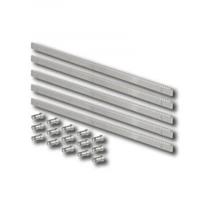 Fadini - crémaillère galvanisée 30x12 module 4 - 5 mètres - 207l 5