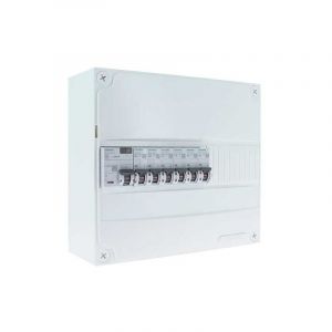 Siemens - tableau électrique prééquipé 1 rangée 1ID 63A 6 disjoncteurs SIE626126