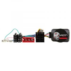 Adnauto - Interface Commande au volant RN7J compatible avec Renault ap08 Mini-ISO jvc