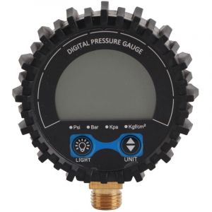 Manomètre numérique de pression des pneus, plage de 3 à 200 PSI, écran LCD rétroéclairé, lecture précise, universel pour voitures, camions et