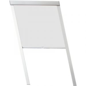 Einfeben - Store enrouleur occultant Store lucarne S06 gris 100% store enrouleur thermique occultant fenêtre pour ggl ggu ghl pour Velux