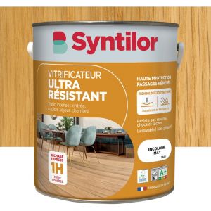 Syntilor - Vitrificateur Parquet Ultra Resistant 5L Incolore Mat