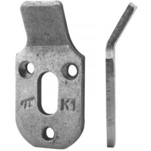 Support mural 611113 2000 /2", brut, pour lavabos - ASW