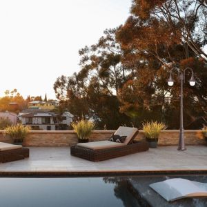 Cima - Lampadaire extérieur 2 lumières café IP43, E27 - Ideal Lux