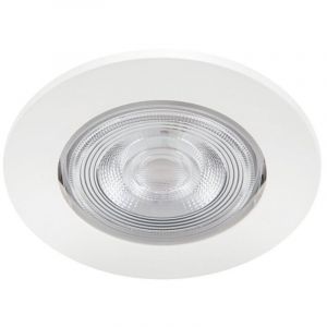 Spot LED encastrable PHILIPS, TARAGON, 380lm, 4,5W, 2700K, blanc