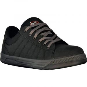 Vepro - Chaussures basses de sécurité manibasse taille 45, cuir nubuck noir