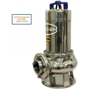 Renson - pompe de relevage tri vortex 1,5KW inox eaux chargees