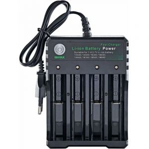 Chargeur de batterie universel Smart pour 18650 18500 18350 17670 17500 16340 14500 10440 20700 21700 22650 26650 3,7 V Li-Ion NI-MH - Pile AAA AA.