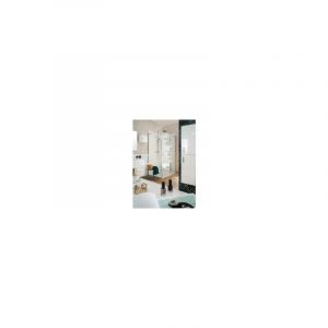 Paroi de douche domino pivotante pliante côté gauche l en verre transparent profilé chromé Dimension paroi de douche: 90 cm