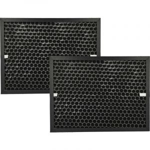 2x Filtre à charbon actif compatible avec Honeywell HPA710WE purificateur d'air - Filtre à air noir - Vhbw