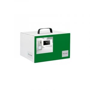 Kit vidéophone couleur 1 logement avec platine + moniteur Maxi bm 7' 16/9 + alim 230V cablage Simplebus Quadra Comelit 8461X/BM