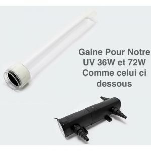 Gaine De Quartz Pour Notre UV Stérilisateur Bassin 36 Watts