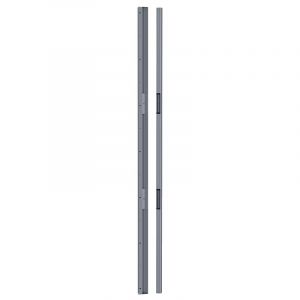 Bandeau ventouse 2 x 300 kg en 2500 mm 12/48 Volts DC automatique blanc 9010 - SEWOSY