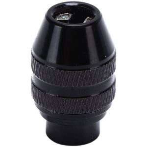 Ulisem Mandrin sans cl&eacute;, 0,010,13in Mandrin de Perceuse sans cl&eacute; en Alliage D'aluminium &agrave; 3 M&acirc;choires pour Dremel 4000, 400, 3000, 398, 395, 300
