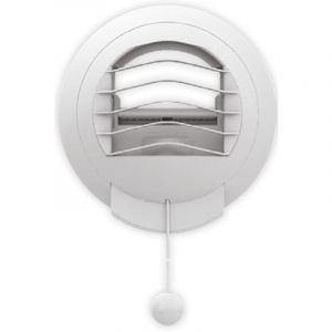 Unelvent - Bouche d'extraction auto-réglable 45/135 m3/h avec manchette à joint d 99 mm s&p ( ) 858212