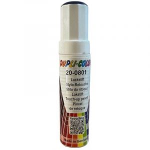 Stylo de retouche peinture pour carrosserie - Bleu m&eacute;tallis&eacute; - 20-0801 - Duplicolor