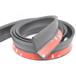 Joint de porte de garage universel de 3 m, bande d'tanchit en caoutchouc pour porte de garage multifonction, bande d'tanchit pour bas de porte de