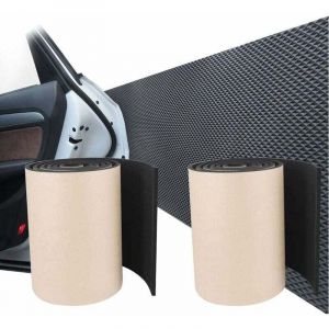 Pare-Chocs Mural Protecteur pour Garage Voiture Auto-adh&eacute;sif 2 Rouleaux 200 cm x 20 cm x 4 mm pour Murs de garages pour prot&eacute;ger la Porte et Le