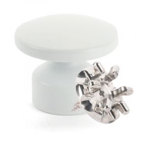 L'attachante - Kit de Fixation : Vis placo Longueur 16 mm Alu + Grande Pat&egrave;re convexe Blanc