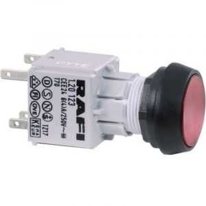 1.30.070.021/1607 x 16 130070021/1607 Bouton-poussoir actionneur plat bleu 1 pc(s) - Rafi