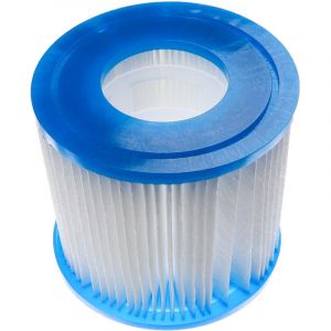 Vhbw - Cartouche filtrante type vii compatible avec Bestway Lay-Z-Spa Hawaii, Monaco, Miami spa, bain à remous - Filtre de rechange bleu / blanc