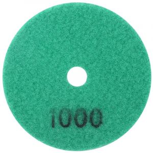 10 Pi&egrave;ces 3in Tampon de Polissage Humide Doux Disque de Meulage Humide Polissage de Polissage pour Granit Pierre B&eacute;ton Marbre((1000 Grits))