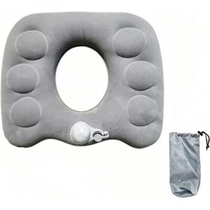 Coussin Coccyx Gonflable, Coussins Orthop&eacute;dique Ergonomique Assise, Coussin de Si&egrave;ge pour H&eacute;morro&iuml;des, Coussins Sciatique Portable pour Voyage,