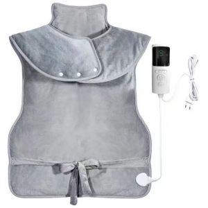 Coussin Chauffant Cervicales, Chauffe cou Cervicales &Eacute;paules R&eacute;glage de la Temp&eacute;rature &agrave; 9 Niveaux et R&eacute;glage de la Dur&eacute;e &agrave; 4 Niveaux, Cape