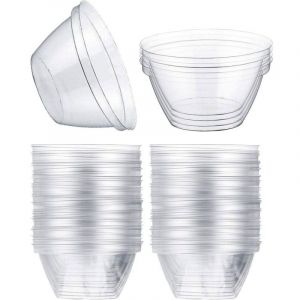 Paquet De 50 Couvertures De Cloche De Dme R&eacute;utilisables Plante Cloche Couverture Protecteur Gel Garde Gel Protection pour Saison Extension Jardin