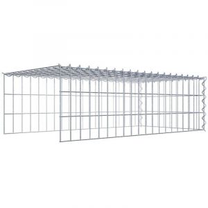 Gabiondeco - Gabion - Element de prolongation en hauteur et en longueur 100 cm x 30 cm x 50 cm (l x h x p). maille 5 x 10 cm. Spirale. Attention il