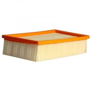 Lot de 2 filtres pliss&eacute;s plats pour mod&egrave;les K&auml;rcher d&rsquo;origines : NT 25/1 Ap, NT 35/1, NT 35/1, NT 45/1, NT 55/1, NT 361, NT 561, NT611 Tact, Te, M,