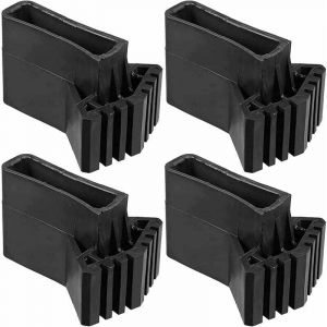 4 patins caoutchouc antid&eacute;rapants pour pieds d&rsquo;&eacute;chelle, s&eacute;curit&eacute; bricolage/maison