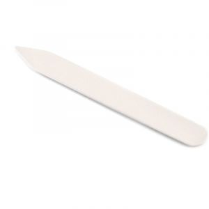 Plioir en os pour papier, 15cm, plioir scrapbooking pour le brunissage et la reliure