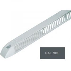 Entr&eacute;e d'air autor&eacute;glable vm-g 30m3 - Teinte : Gris fonc&eacute; 7011 - ANJOS